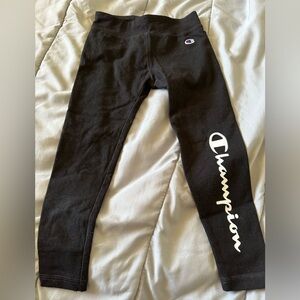 Champion Black Leggings Athletic Fit